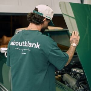 OFFMG Blank State Oversized Tee – Forest Green